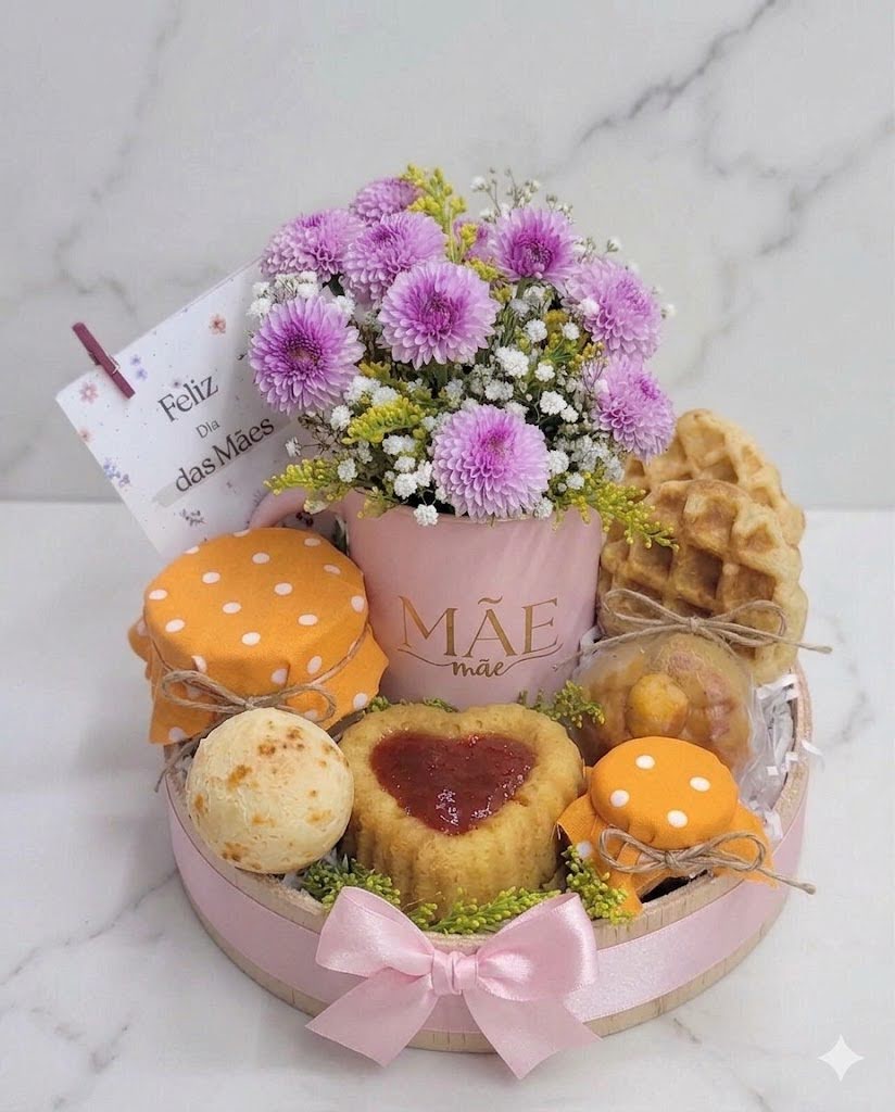 Cesta Especial de Café da Manhã — Dia das Mães